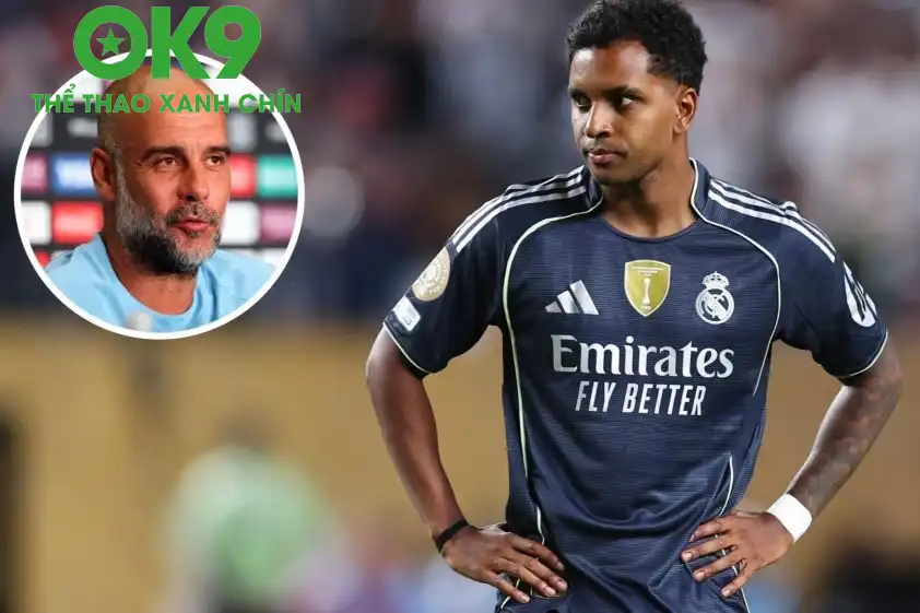 Rodrygo tiến gần đến việc gia nhập Man City (Ảnh: TeamTalk).